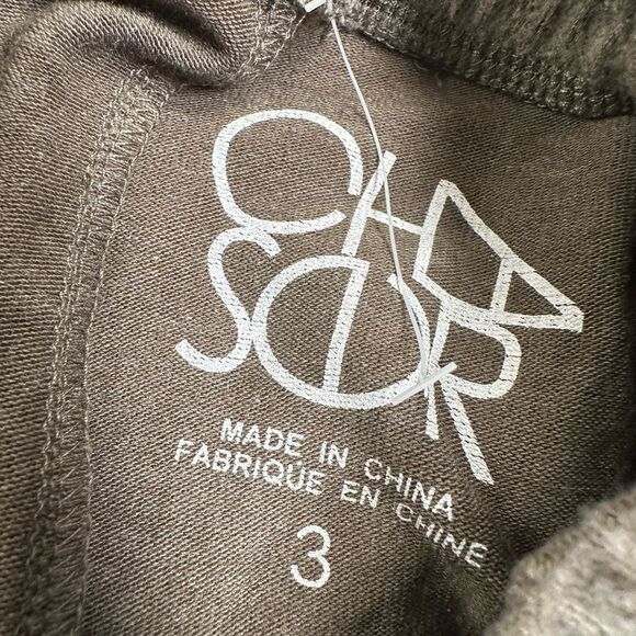 NWOT Chaser Girls Gray Soft Joggers & Black Pre-K Graphic Tee Shirt Shirt - 3T - Picture 3 of 6